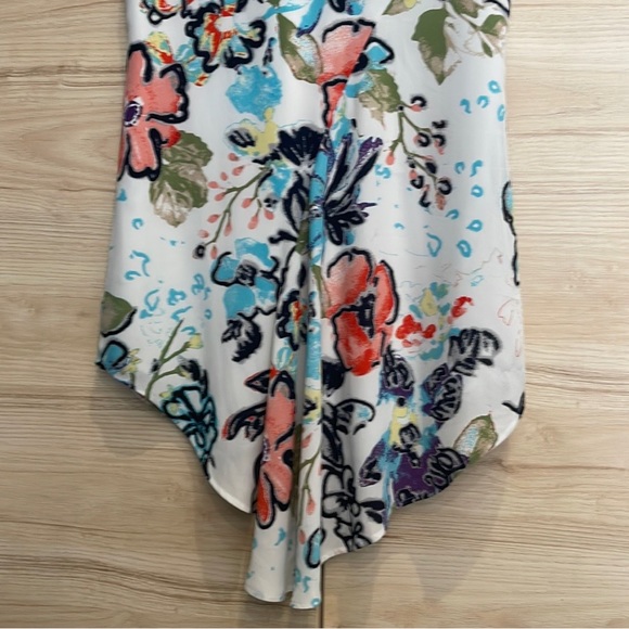 Melissa McCarthy Seven7 Floral Sleeveless Top - Picture 11 of 14